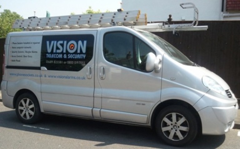 Vision Telecom & Security Van
